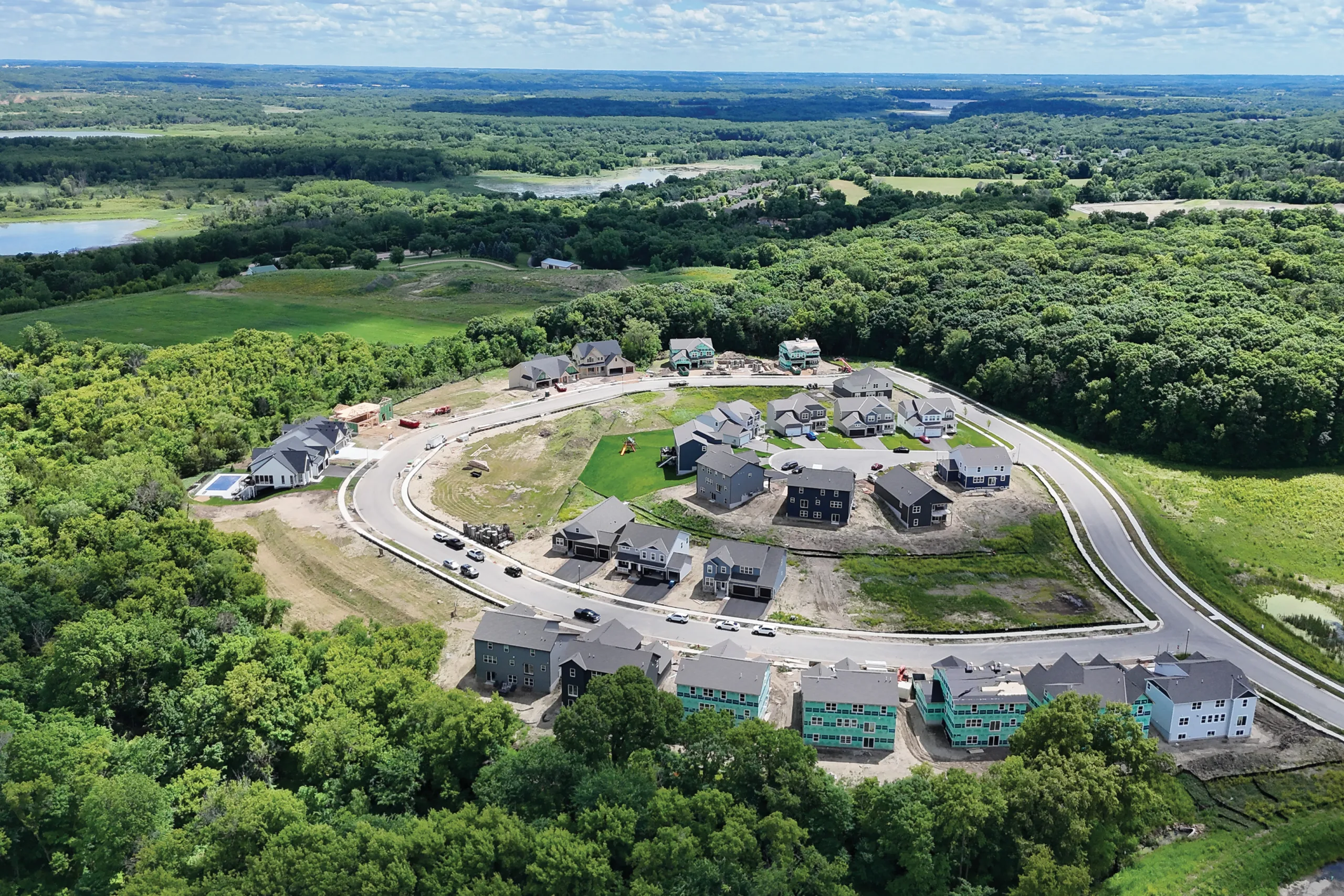 Carlson Bluffs Drone Image