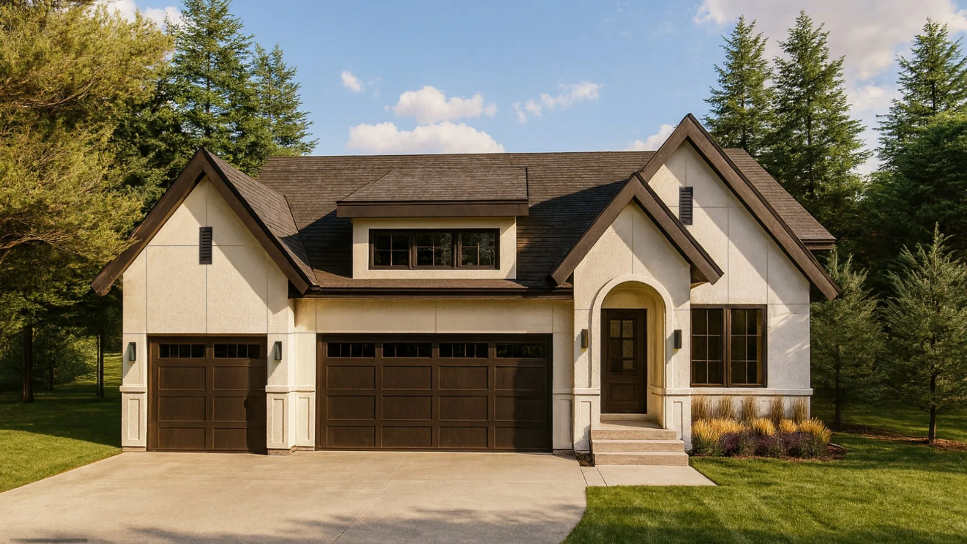 McDonald Construction Partners | Bristol Monogram Plan Elevation A