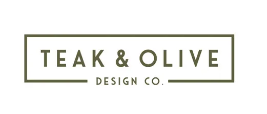 Teak & Olive Design Co. logo